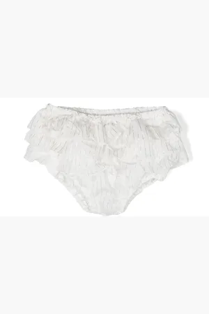 DOUUOD KIDS Bloomers con detalle metalizado