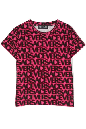 VERSACE Playera con logo estampado