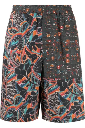 Isabel Marant Bermudas náutica con estampado gráfico