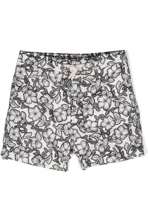 BONPOINT Shorts de playa con estampado gráfico