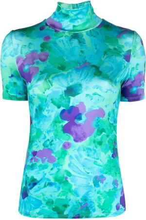 Stella McCartney Top con estampado floral