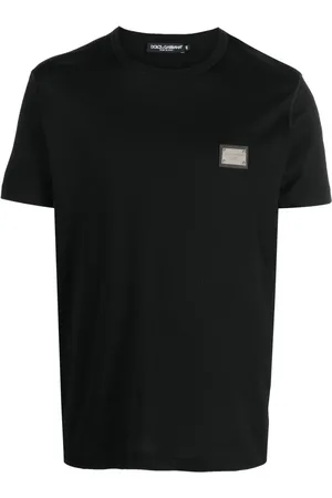 Dolce & Gabbana Playera con placa del logo