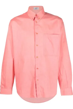VERSACE Camisa manga larga con botones 1980
