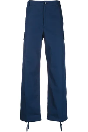 Kenzo Pantalones cargo con diseño recto