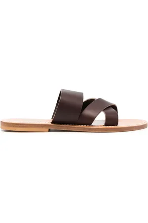 K jacques Flip flops con tiras cruzadas