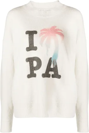 Palm Angels Suéter tejido I Love PA