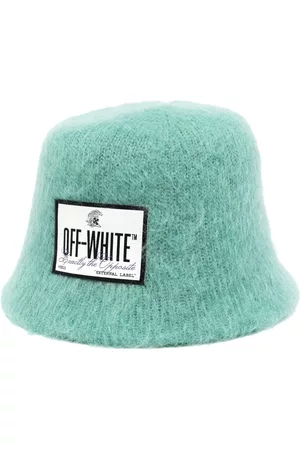 OFF-WHITE Sombrero de pescador con parche del logo