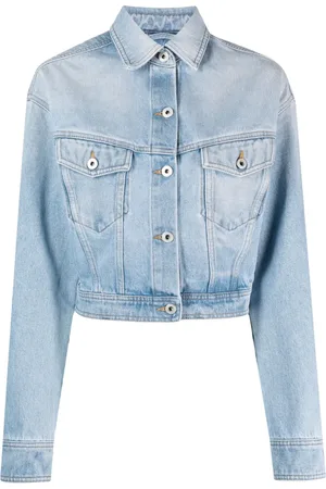 OFF-WHITE Chamarra de mezclilla corta