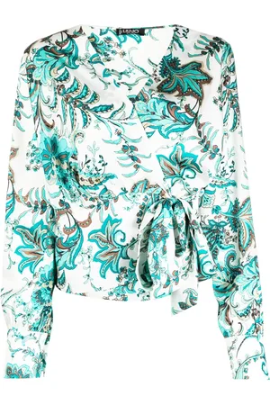 Liu Jo Blusa con estampado de cachemira