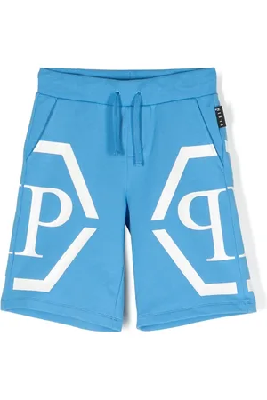Philipp Plein Shorts con detalle del logo estampado