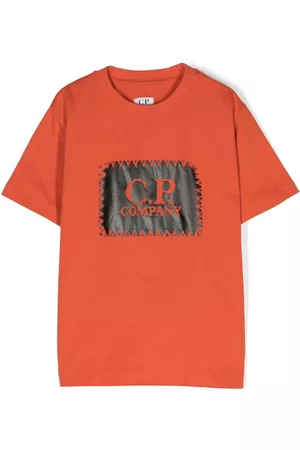 C.P. Company Playera con logo estampado
