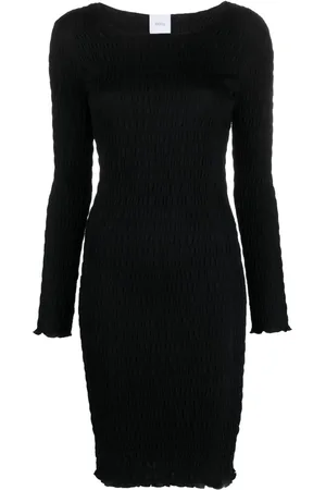 Patou Vestido con acabado texturizado