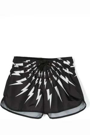 Neil Barrett Shorts de playa Lightning