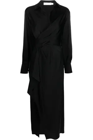 Simkhai Vestido Talita midi drapeado