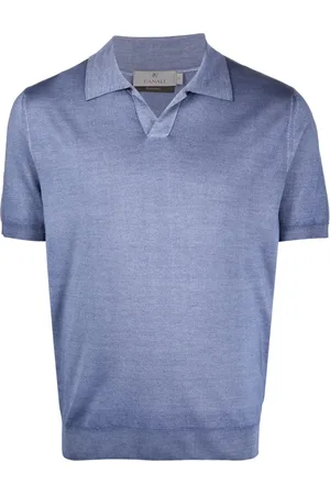 CANALI Playera tipo polo manga corta