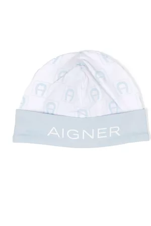 Aigner Logo-print two-tone beanie