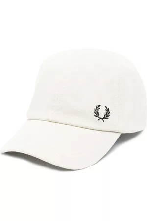 Fred Perry Crest-embroidered cap