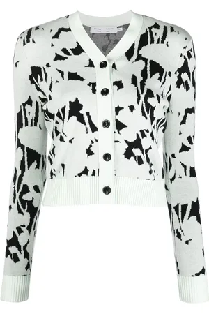 Proenza Schouler Cárdigan con estampado floral