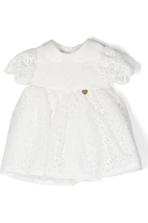Le Bebé Enfant Vestido largo de encaje Chantilly