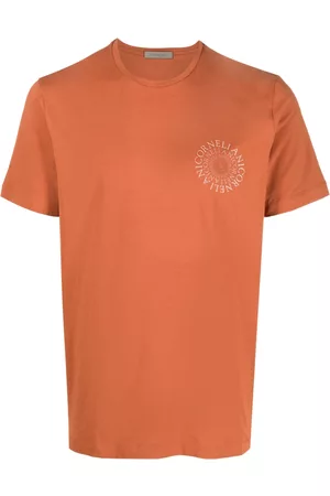 corneliani Playera con logo estampado