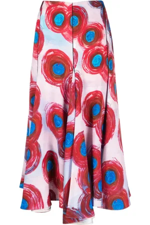Marni Falda midi con cintura alta