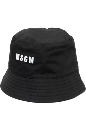 Msgm Logo-print detail bucket hat
