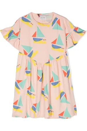 Bobo Choses Vestido con volantes en las mangas
