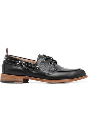 Thom Browne Zapatos con ribete grosgrain y agujetas