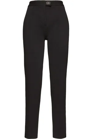 Salvatore Ferragamo Pantalones de vestir con placa Gancio