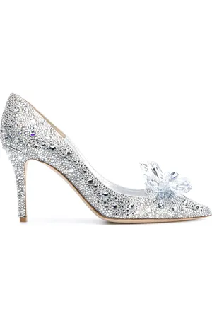 Jimmy Choo Zapatillas Alia con detalles de cristal y tacón de 85mm