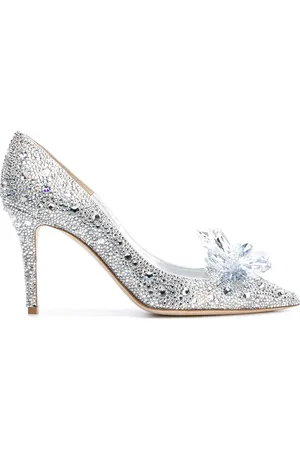Jimmy Choo Zapatillas Alia con detalles de cristal y tacón de 85mm