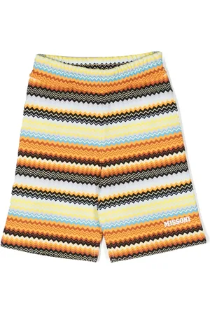 Missoni Shorts con estampado en zigzag