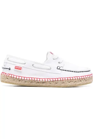 Kenzo Zapatos top sider estilo alpargatas