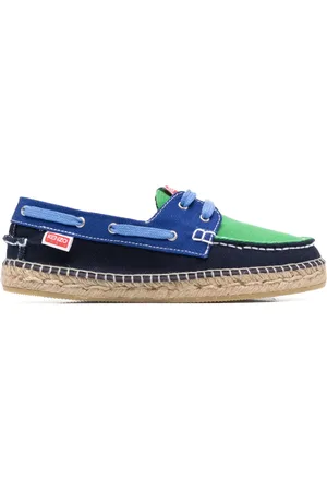 Kenzo Zapatos top sider estilo alpargatas