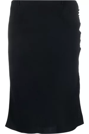 Dior Falda con corte al bies 1990