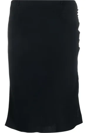 Dior Falda con corte al bies 1990