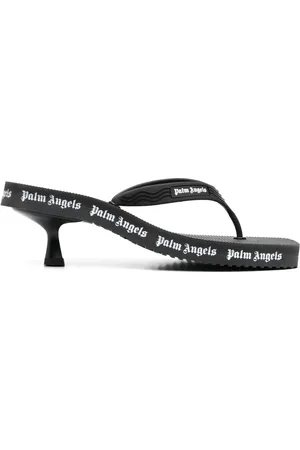 Palm Angels Flip flops con logo estampado