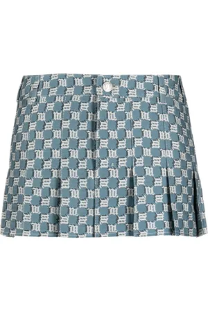 MISBHV Falda corta con monograma estampado