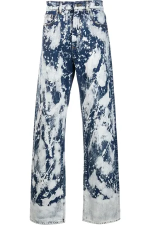 DARKPARK Jeans rectos motivo tie-dye