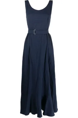 Kenzo Vestido midi con espalda descubierta