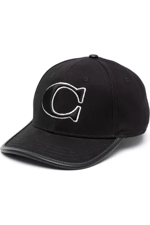 Coach Embossed-logo cotton cap