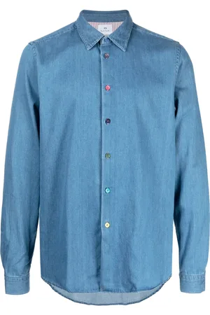 Paul Smith Camisa de mezclilla manga larga