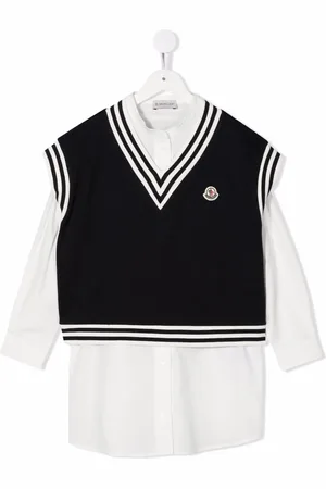 Moncler Vestido camisero de dos piezas