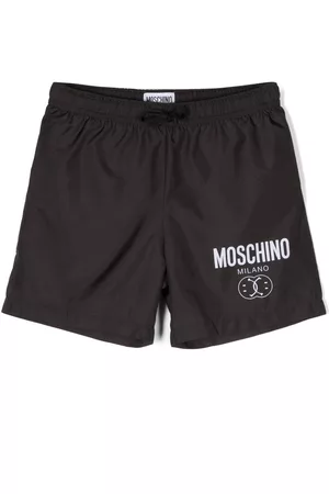 Moschino Shorts de playa con logo estampado