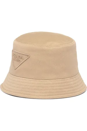Prada Gorro de pescador con logo bordado