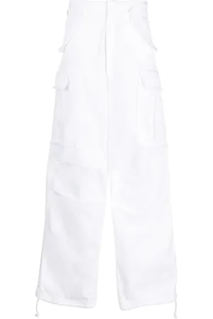DARKPARK Xpantalones anchos con detalles rasgados