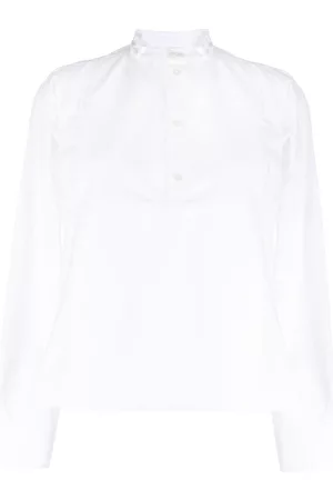 Plan C Camisa con cuello alzado