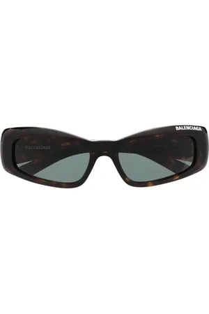 Balenciaga Lentes de sol con logo estampado