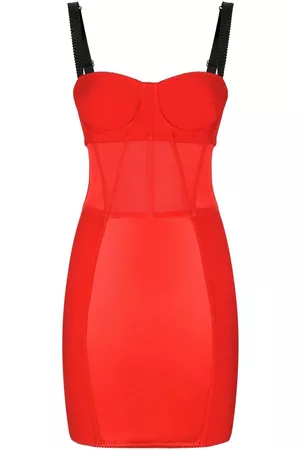 Dolce & Gabbana Vestido corto estilo corset