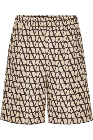 VALENTINO GARAVANI Bermudas Toile Iconographe
